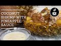 Coconut Shrimp with pina colada dipping sauce