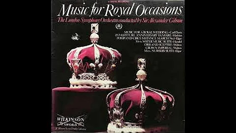 Carl Davis : Music for a Royal Wedding, for orches...