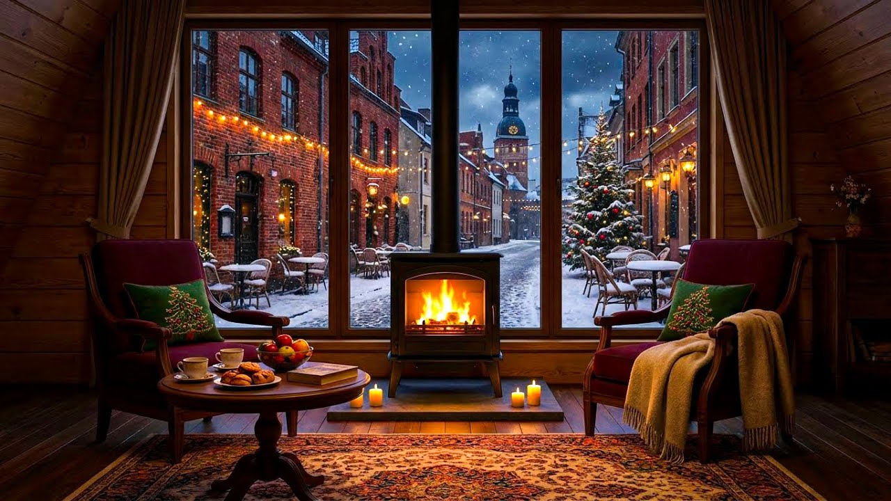 Soft January Jazz Music to Stress Relief ⛄Cozy Winter Coffee Shop Ambience with Jazz Relaxing Music