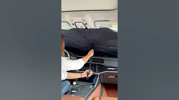 Classic Sun Protection Heat Insulation Umbrella for Car  #travel #carumbrella
