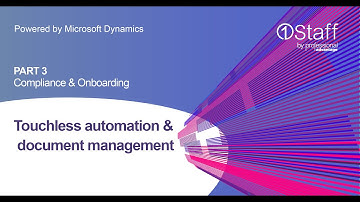 Part 3 of 8 | Compliance & Onboarding - Touchless automation and document management