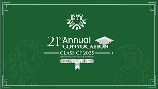 21st Annual Convocation | KIIT Deemed to be University | Date 27th Sep 2025