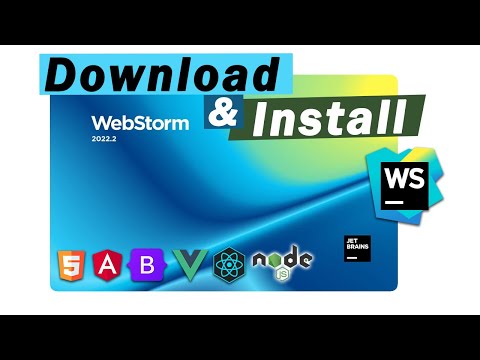 How to install & Setup WebStorm  For Web Development [ 2022 Update ] | Activate with free License.