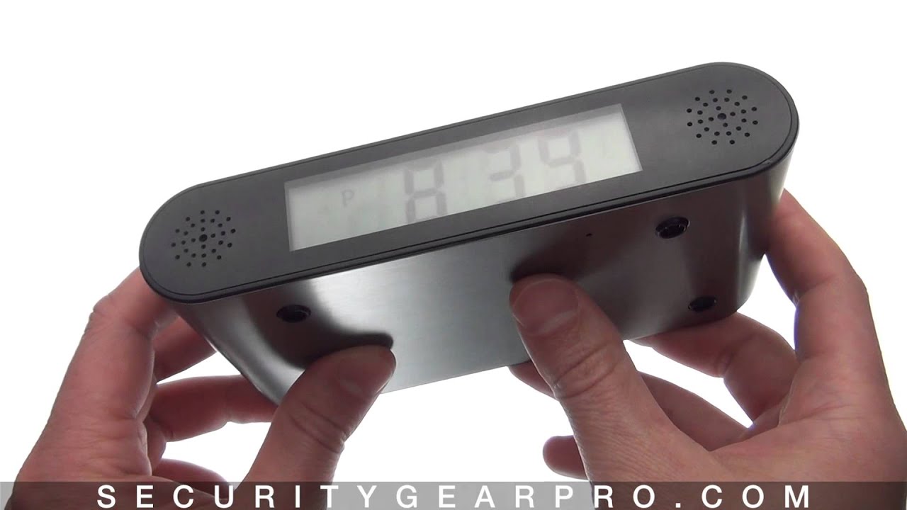Lawmate™ Professional Grade Mini Clock Hidden Camera YouTube