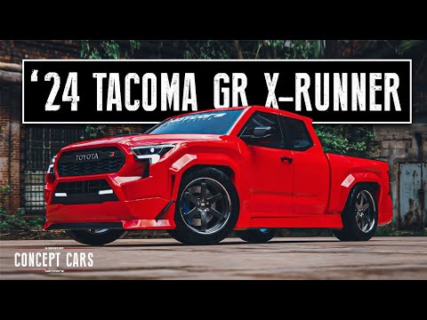 2024 Toyota Tacoma GR X-Runner Digital Concept: Built for the Drag Strip