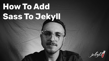 How To Add Sass To Jekyll