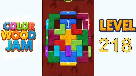 Color Wood Jam Level 218 Walkthrough Solution