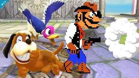 Top 10 Craziest Duck Hunt Plays - Super Smash Bros for Wii U
