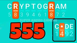 CRYPTOGRAM 555