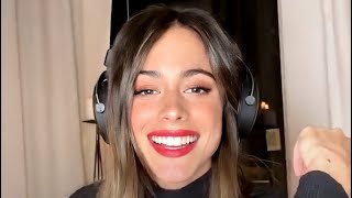 Tini y Flor Vigna - Instagram Live 19/04/2020