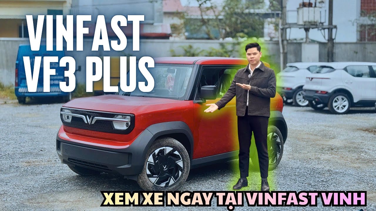 Xem Vinfast VF3 PLUS đầy đủ trang bị tại Nghệ An.