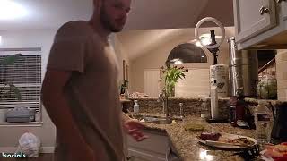 Erobb cooks the PERFECT steak! For his dog... 😂