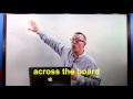 Learn English: Daily Easy English 0971: across the board