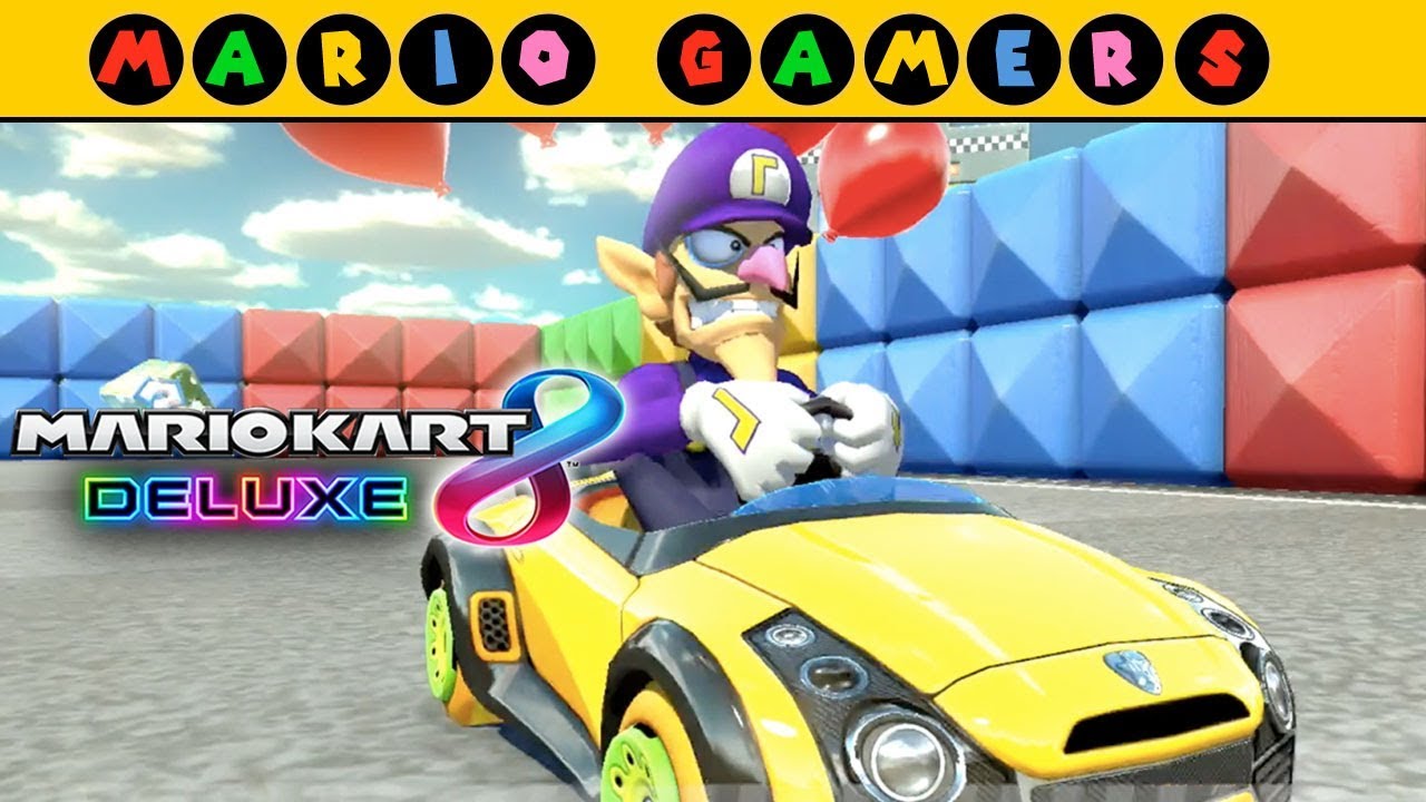 Mario Kart 8 Deluxe - Balloon Battle (Waluigi Gameplay)