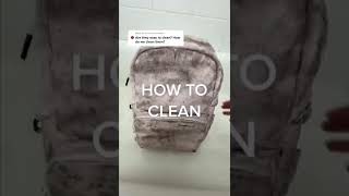 How to clean your backpack #shorts