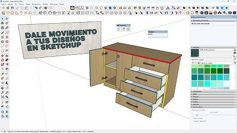 Cómo darle movimiento a tus diseños en SketchUp