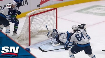 Wild Sequence Of Demko Saves Leads To Nils Hoglander's Second Of Night