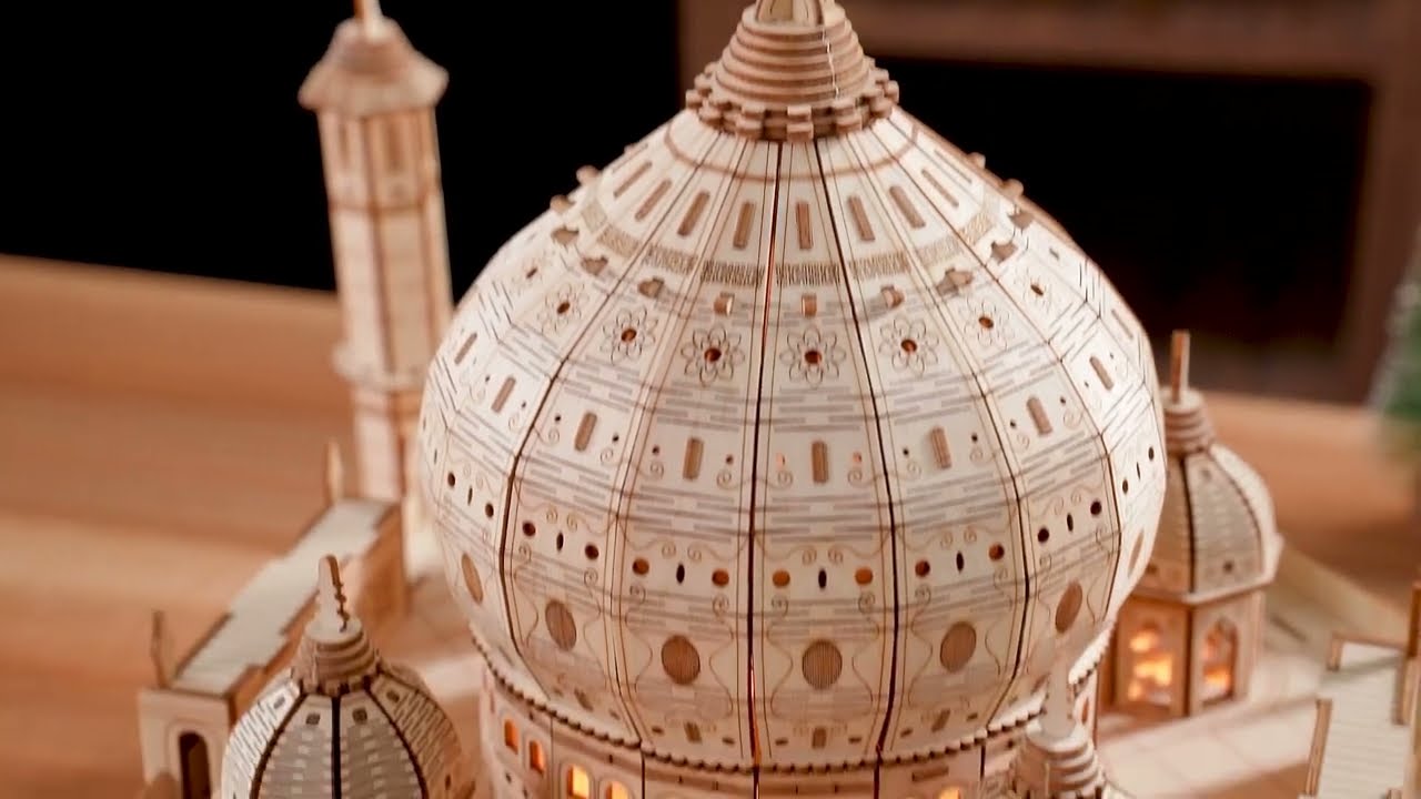 GagaFast Mechanical Wooden 3D Puzzle - Persian Love Palace