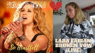 REACTION! Lara Fabian, Broken Vow #LaraFabian #FromLaraWithLove #BrokenVow #ALittleMoreOfLisa