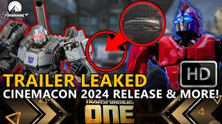 Transformers One Leaked Trailer Screenshot, CinemaCon Release & More Updates! - TF One(2024)