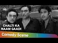 Chalti Ka Naam Gaadi Movie Comedy Scene - Kishore Kumar - Ashok Kumar - Shemaroo Bollywood Comedy