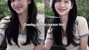 overlay behind person videostar free