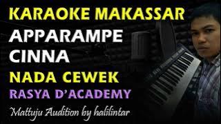 Karaoke Makassar Apparampe Cinna Rasya || Nada Cewek