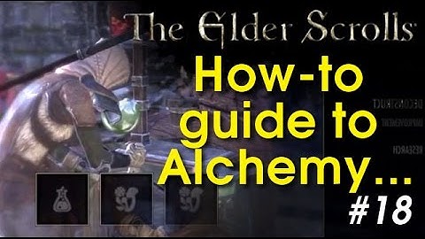 Elder Scrolls Online Alchemy Guide PS4 - Learn it here