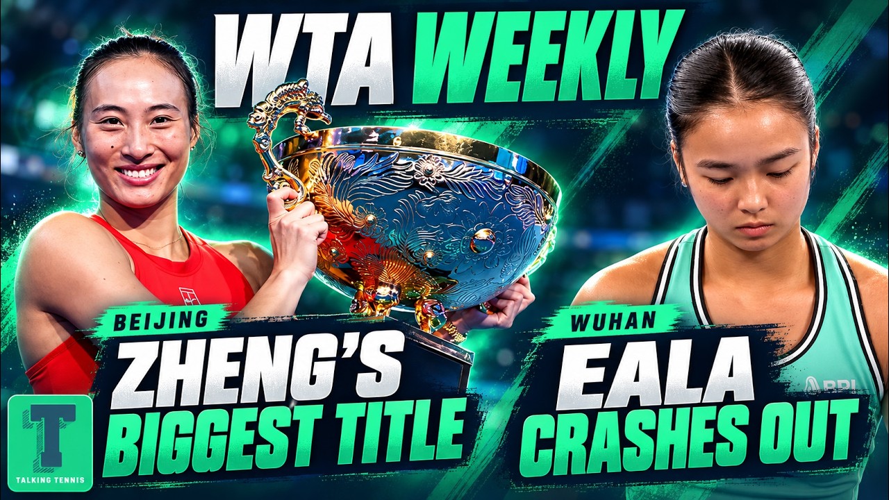 WTA Weekly: Qinwen Zheng seals biggest title of her career in Beijing | Eala crashes out in Wuhan