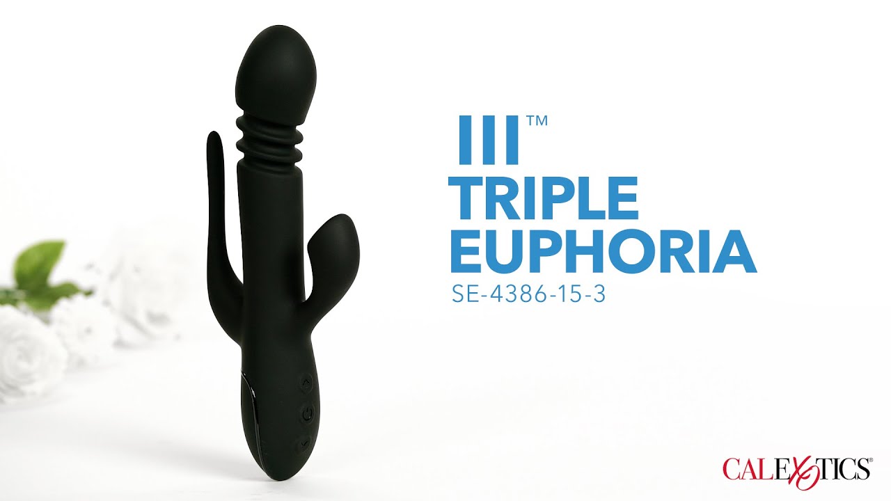 III Triple Euphoria Rabbit Vibrator - Femplay - Suction Vibe with Anal Probe III Triple Euphoria Rabbit Vibrator - Femplay - Suction Vibe with Anal Probe