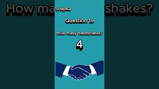 Celebrity Most People Get This Handshake Puzzle Wrong 🤯 #iqtest #riddle #shorts Wealth