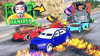 ÚLTIMO EXPLOTA PIERDO POR CULPA DE DANIREP, GTA 5 ONLINE