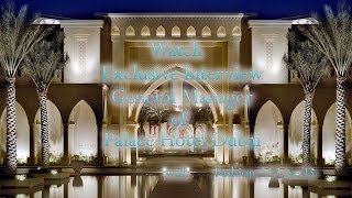 Exclusive Interview | GM of Palace Hotel Dubai 2016