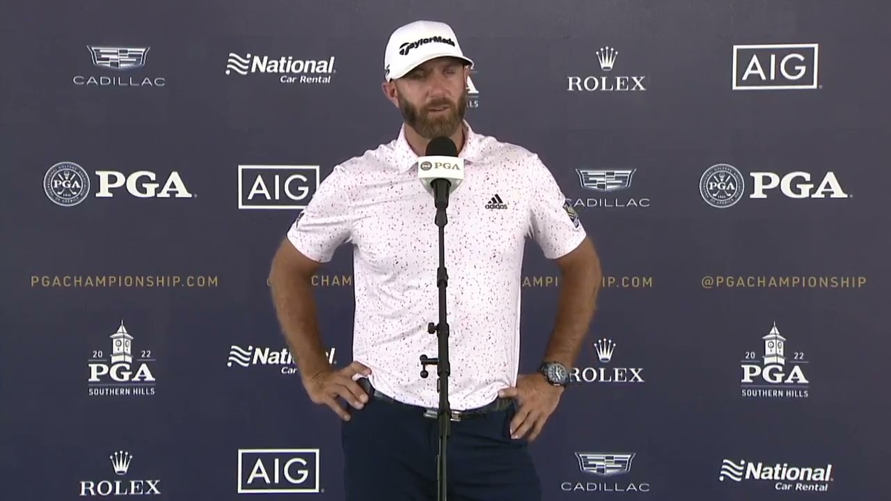 Dustin Johnson Wednesday Press Conference 2022 PGA Championship