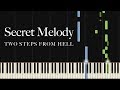 Secret Melody by Two Steps From Hell (Piano Tutorial)