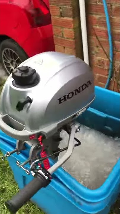 Honda bf2.3 outboard engine - YouTube