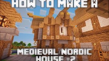 Minecraft Tutorial: Medieval/Nordic House #2