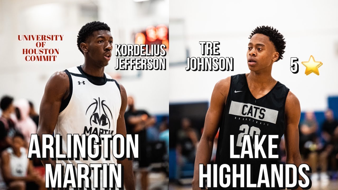 TRE JOHNSON and LAKE HIGHLANDS vs UofH COMMIT KORDELIUS JEFFERSON and