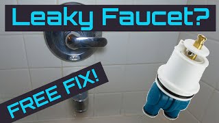 Delta Bathroom Faucet Cartridge Replacement FOR FREE, Fast &amp; EASY FIX DRIPPING SHOWER AND BATHTUBS