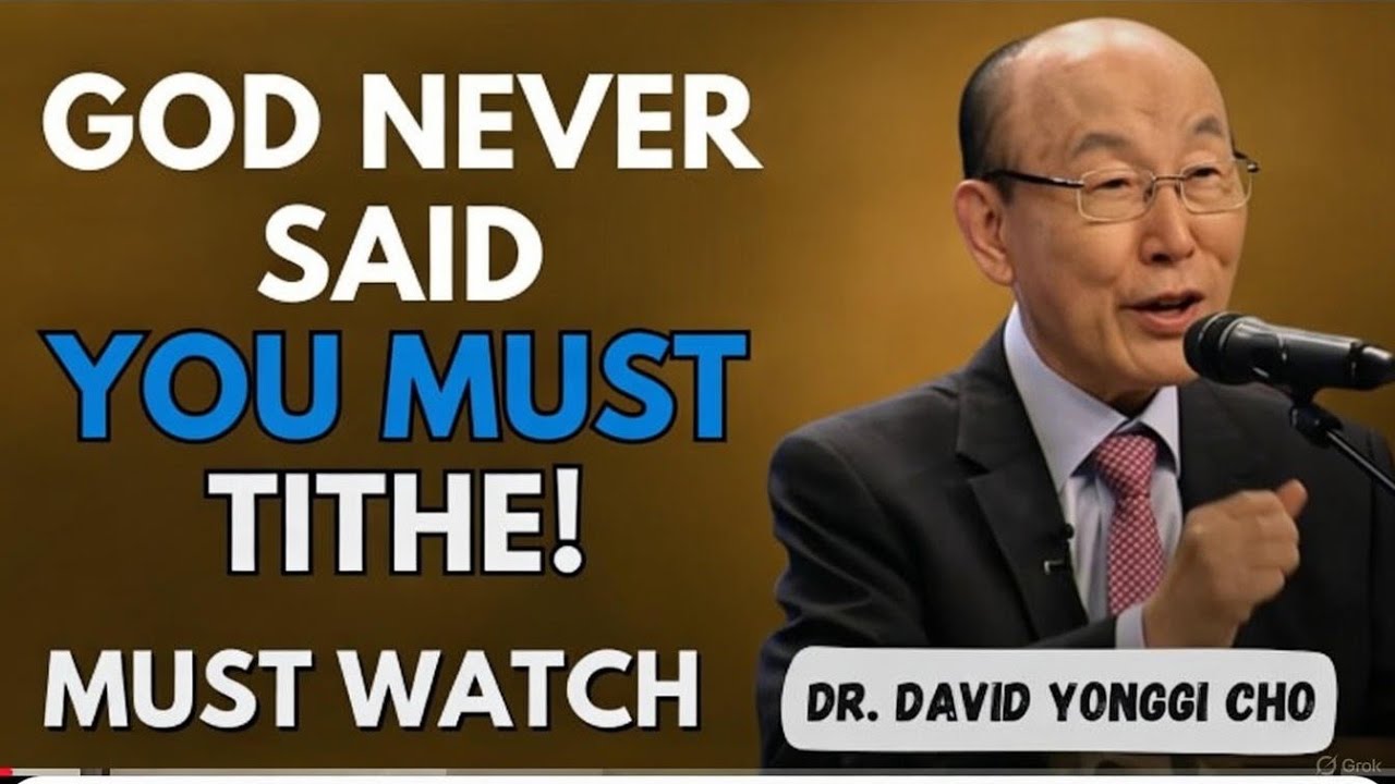 The Hidden Reality: The Shocking Truth: Tithing Is a Sin - | MOTIVATIONAL SPEECH| DR DAVID YOUNGGI C