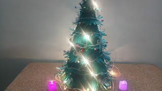 How to make christmas tree  ??| DIY CHRISTMAS TREE | CRAFT N  CREATIONS