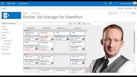 Kanban Task Manager SharePoint Configuration