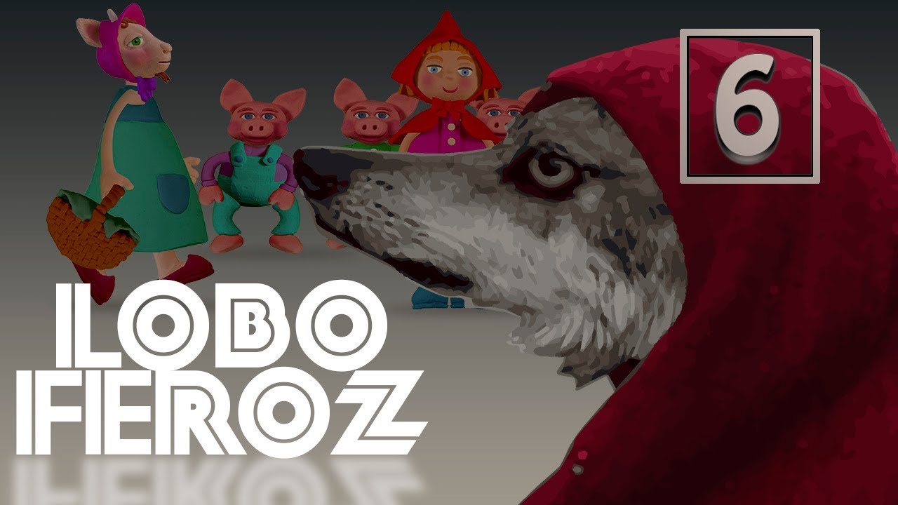 El Lobo Feroz, los  Cerditos, Caperucita Roja y Los Cabritillos Serie de Cuentos