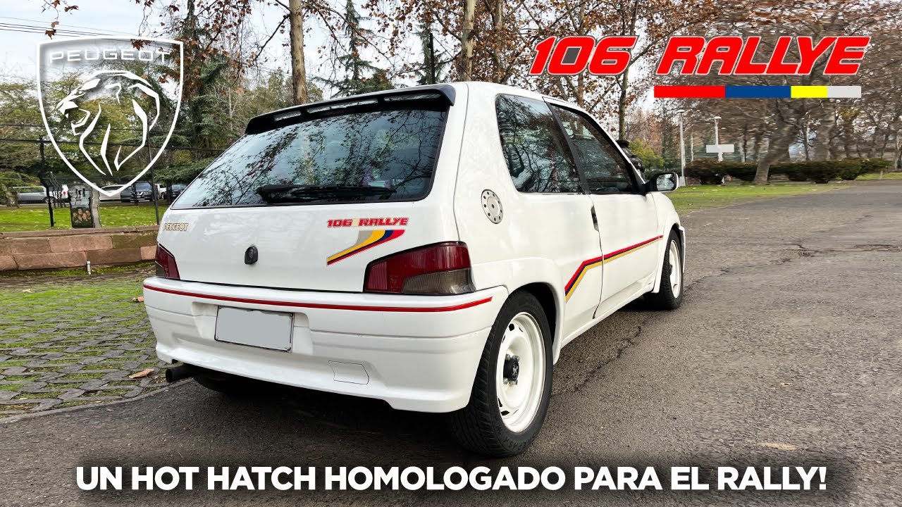 REVIEW PEUGEOT 106 RALLYE S1 // Un hot hatch homologado para el rally ...