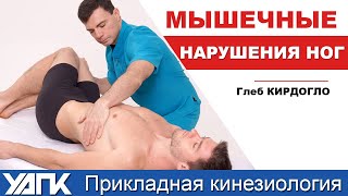 Мышечные нарушения мышц  ног (Глеб Кирдогло)