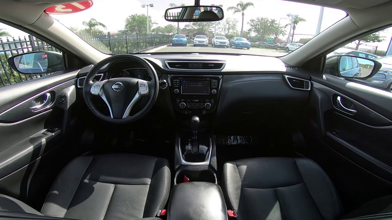 2015 Nissan Rogue Sl Interior