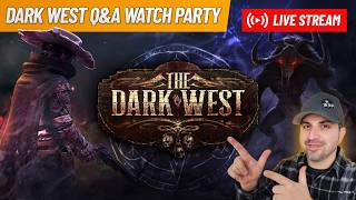 Playing New Action RPG The Dark West! Dev Stream Q & A Watch Party!
