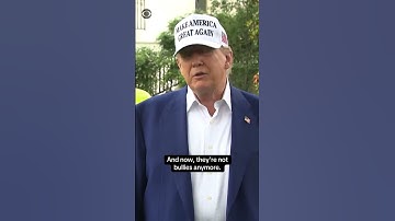 Trump asked what he means by his call for Iran