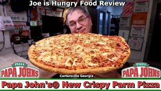 REVIEW: Papa Johns Crispy Parm Pizza - The Impulsive Buy