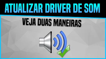Como atualizar o Realtek High Definition Áudio?